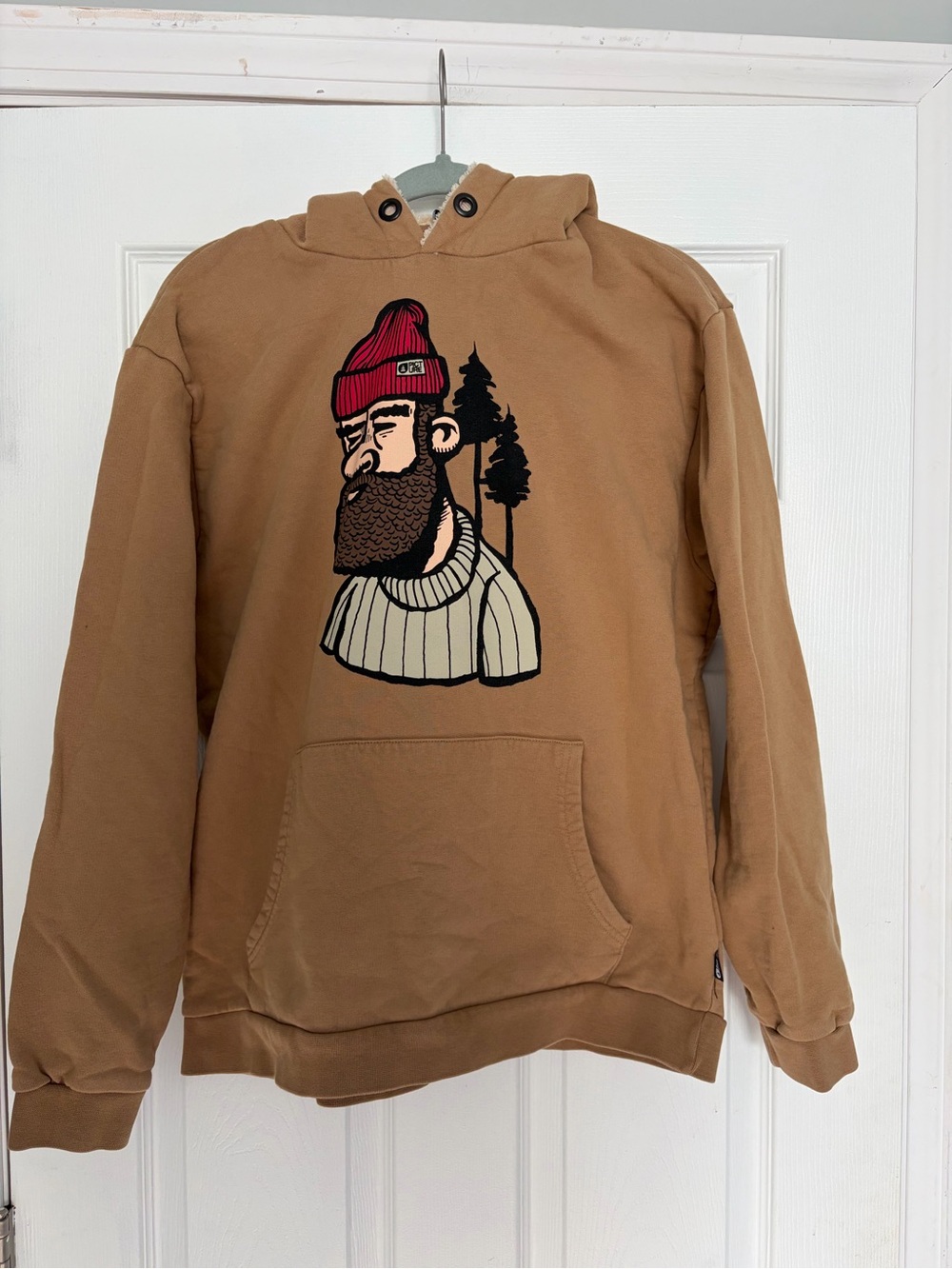 Picture Organic Clothing Mens Lumberjack Hoodie Size L